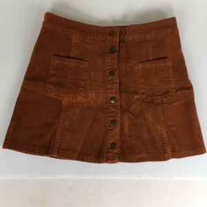 Brandy Melville Corduroy Skirt